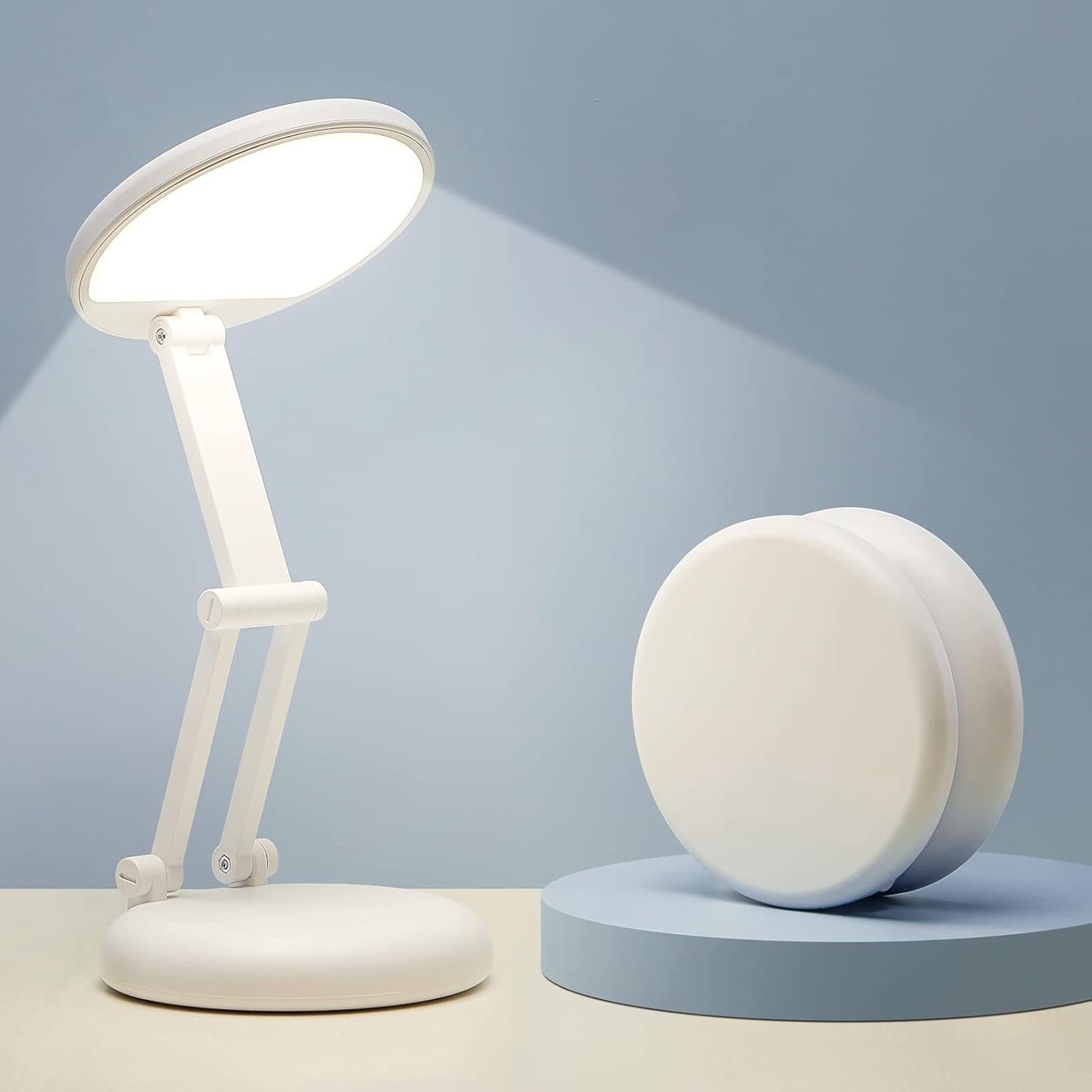 🌙✨ Foldable GlowBook LED Desk Lamp 💡📖