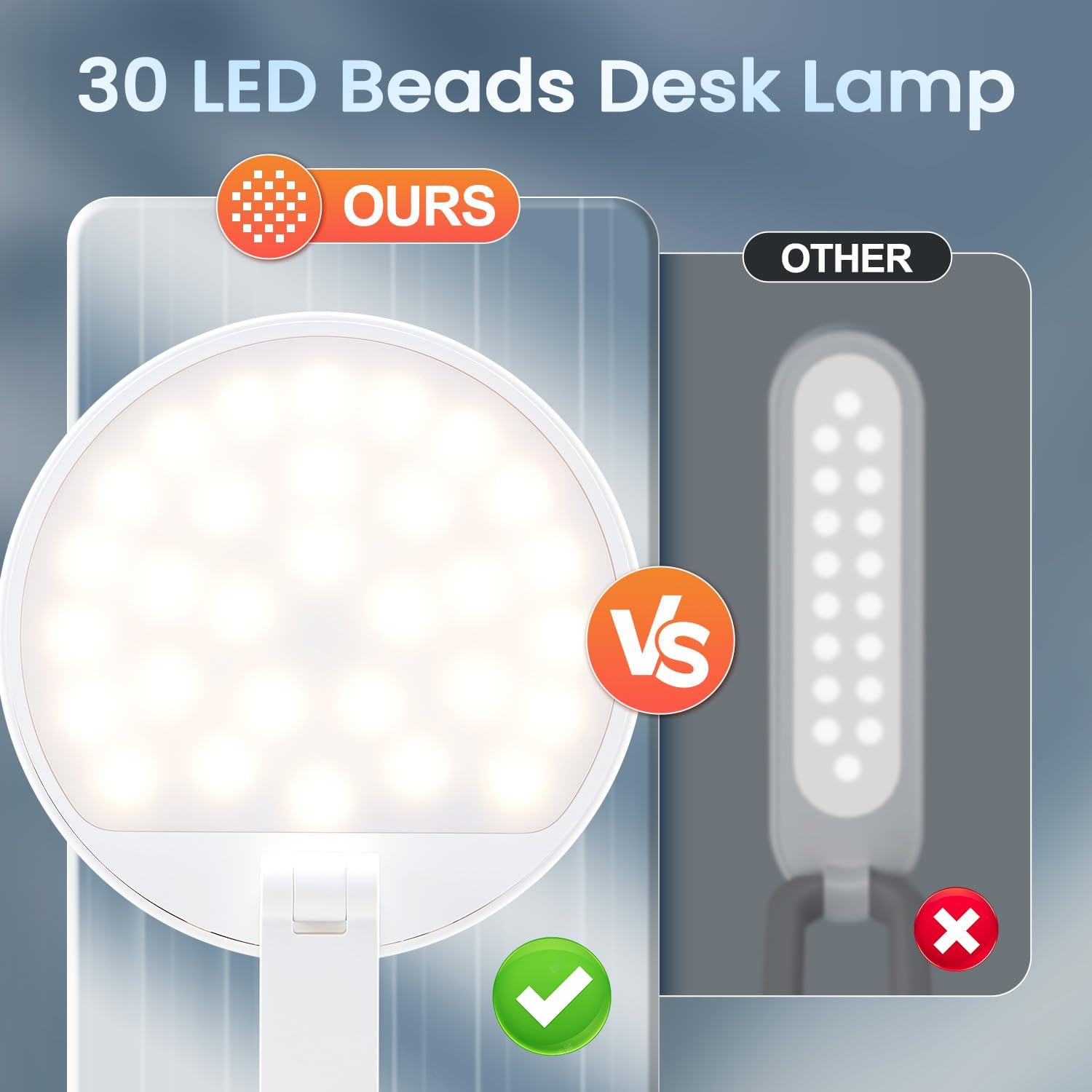 🌙✨ Foldable GlowBook LED Desk Lamp 💡📖